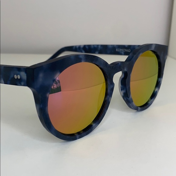Komono Sunglasses Lulu Matte Indigo Demi - Picture 9 of 14